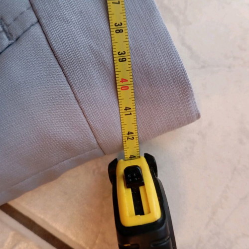Men's pants new, thin fabric, gray, waist 42