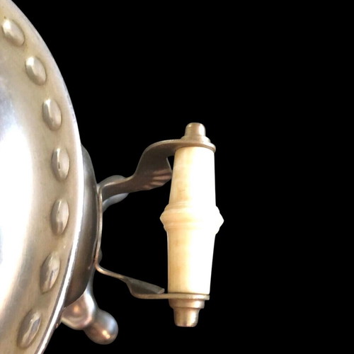 Russian electric samovar used
