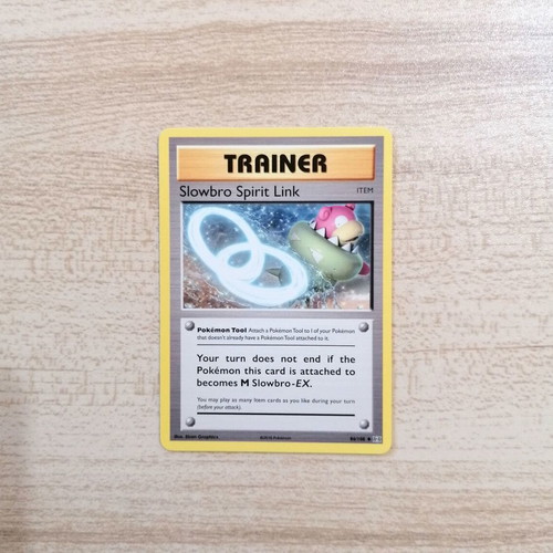 Slowbro Spirit Link Pokémon Card Evolutions 2016 Near Mint