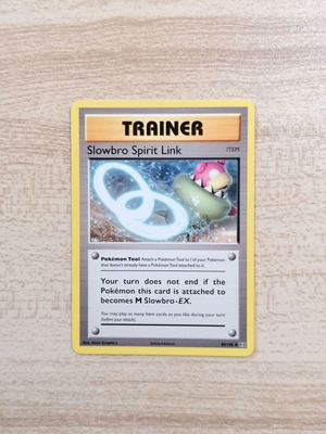 Slowbro Spirit Link Pokémon Card Evolutions 2016 Near Mint