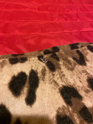 Leopard blouse new, size M