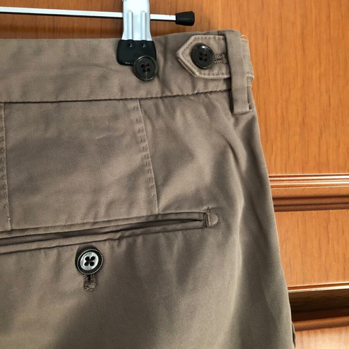 Oscar Jacobson chino pants like new, size XL, beige