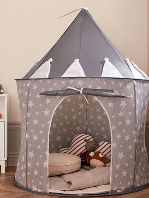 Kids Concept Pop Up Star Kids Tent Grey like new