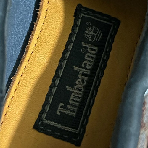 Timberland boys leather moccasins size 29 like new blue