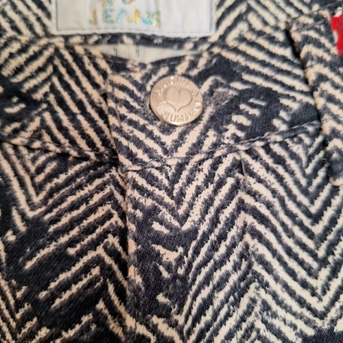 Blugirl Blumarine jeans used with print and sequins