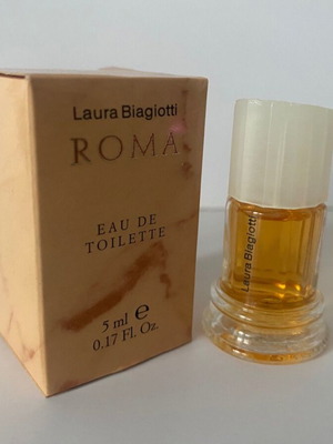Roma Laura Biagiotti mini perfume 5 ml new authentic