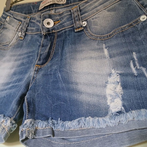 Verdi denim shorts low-rise XS like new, blue