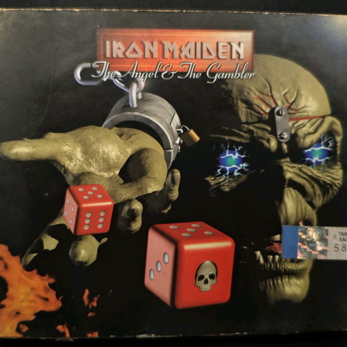 Iron Maiden The Angel & the Gambler CD Maxi-Single μεταχειρισμένο, metal