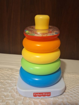 Fisher Price πυραμίδα στοιβασής σαν καινούργιο