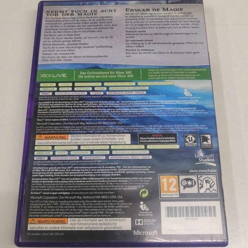 Fable The Journey Xbox 360 like new, German version