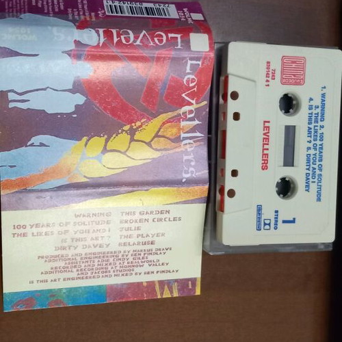 Levellers cassette tape used, rock