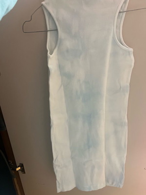 Dress like new, white and blue, size S