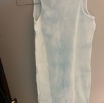 Dress like new, white and blue, size S