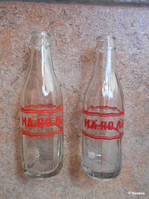 Collectible bottles used with MA.PO.LE insignia, pack of 4