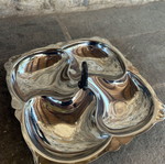 Serving tray for nuts used