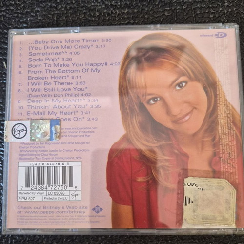 Britney Spears ...Baby One More Time CD used, pop