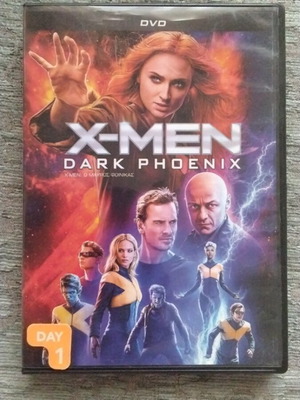 X-Men Dark Phoenix DVD with Greek subtitles