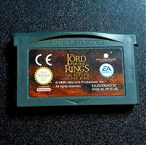 The Lord of the Rings the Return of the King - Nintendo GBA
