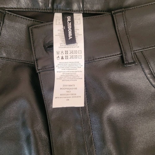 Calzedonia leather pants size Small like new, black