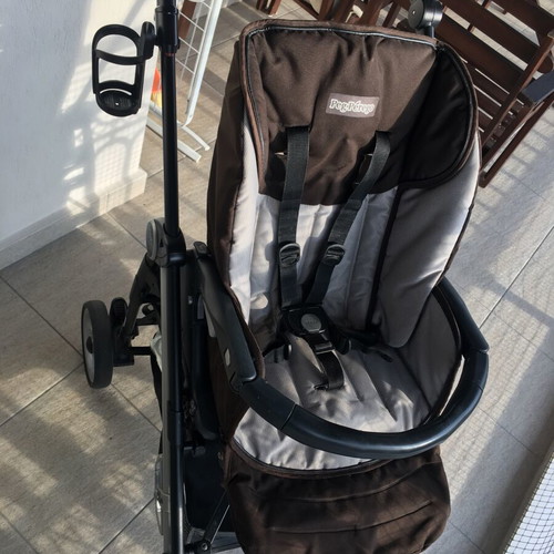 Peg Perego 3 in 1 Easy Drive stroller set like new