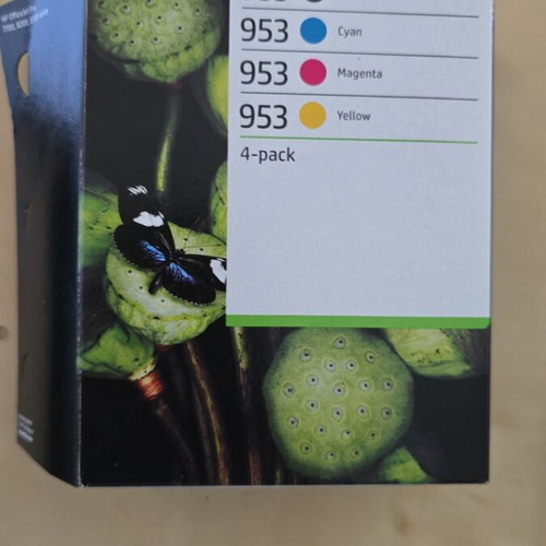 HP 953 ink cartridges 4-pack like new Black Cyan Magenta Yellow