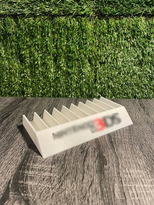 3D Printed Game Organizer for Nintendo 3DS 9 Slots new