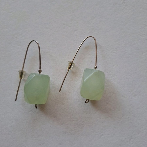 Handmade earrings used, set of 3 pairs faux bijoux