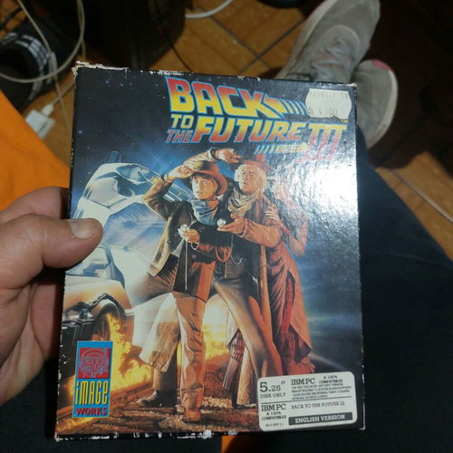 Video Game Back To The Future 3 for Pc used, difficult