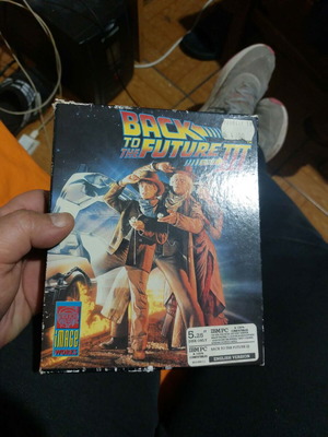 Video Game Back To The Future 3 for Pc used, difficult