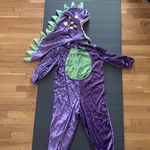 Vintage dinosaur costume for kids used, late 90s