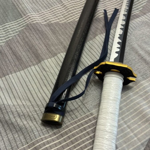 Katana made from bamboo 100 cm with case