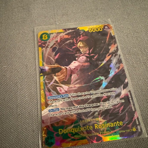 Donquixote Rosinante OP04-119 Kingdoms of Intrigue foil new