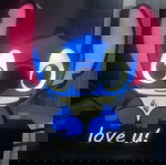 Светило Stitch "Love U" - Идеално за всяка стая!