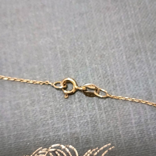 Gold-plated silver Konstantinato 925 necklace new with box and bag