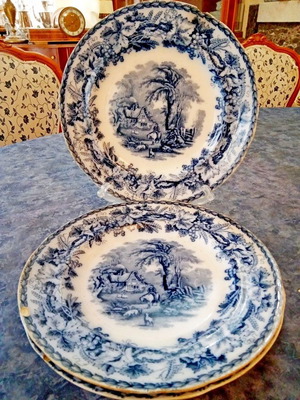 Davenport 26 cm antique English platter 1810-1835