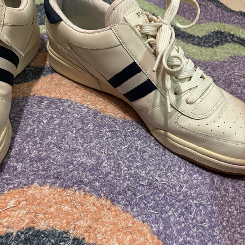 Polo Ralph Lauren Court Shoes like new, white and blue, size 45