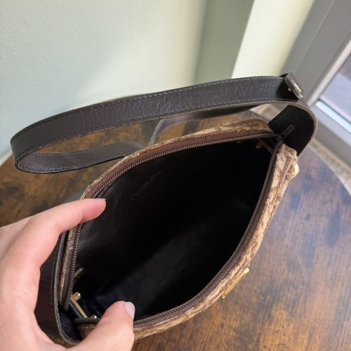 Christian Dior Trotter oblique shoulder bag, vintage