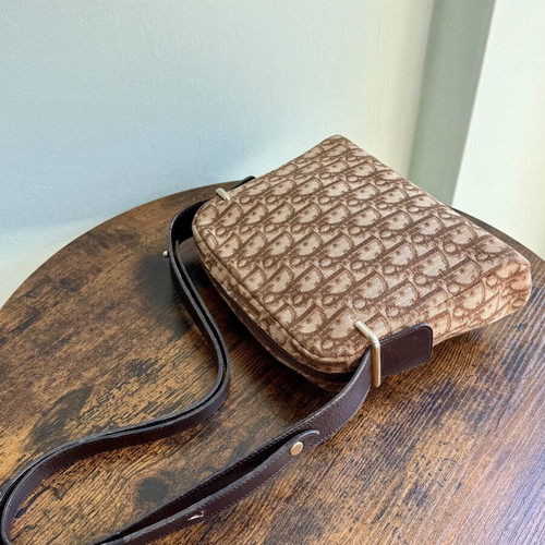 Christian Dior Trotter oblique shoulder bag, vintage
