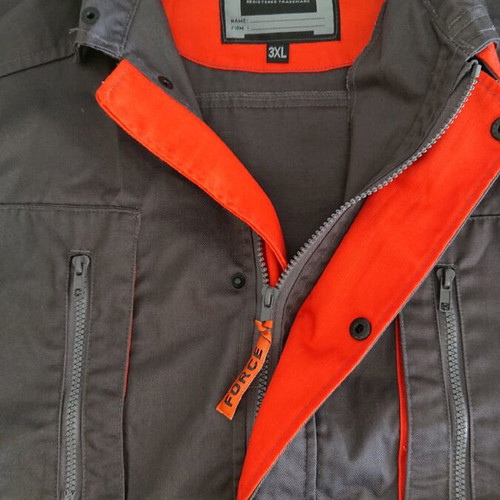 Worksite jacket and trousers set new with multiple pockets and reflective details