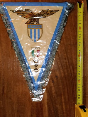 Lazio vintage banner new in original plastic