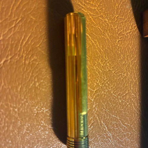 Aurora pen Marco Polo vintage used, gold plated with 14kt nib