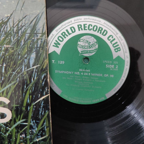 Brahms Symphony No.4 vinyl used, classical music