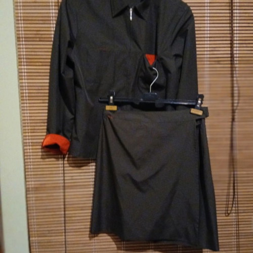 Marella essential spring jacket and skirt set like new, size 42