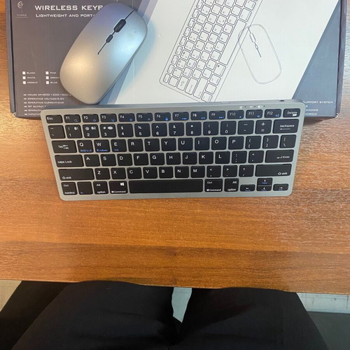 Keyboard and mouse set new with USB operation
