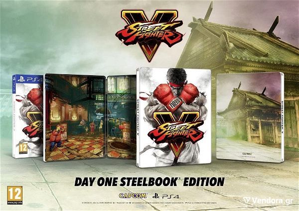  Street Fighter V - Steelbook Edition gia PS4 PS5