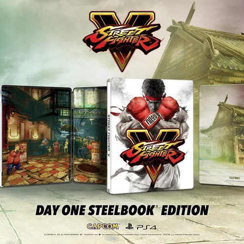 Street Fighter V Steelbook Edition για PS4 PS5 μεταχειρισμένο
