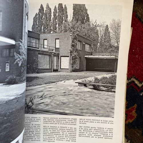 Ville Giardini Italian decoration magazines used, 2 issues 1972-1974