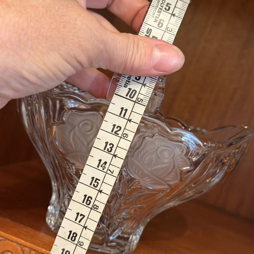 Crystal vase, vintage