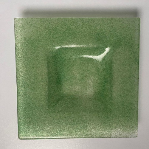Decorative table green glass like new
