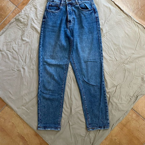 Zara straight jeans like new, blue, size S